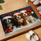 Cavallier Christmas Bath Mat