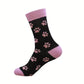 Paw Print Crew Socks