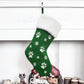 Paw Print Christmas Stocking